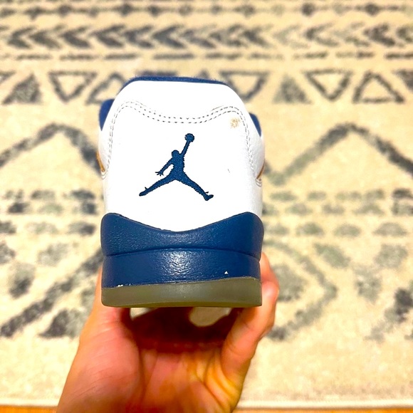 Used Size 4Y Air Jordan 5 Dunk From Above - Picture 7 of 8